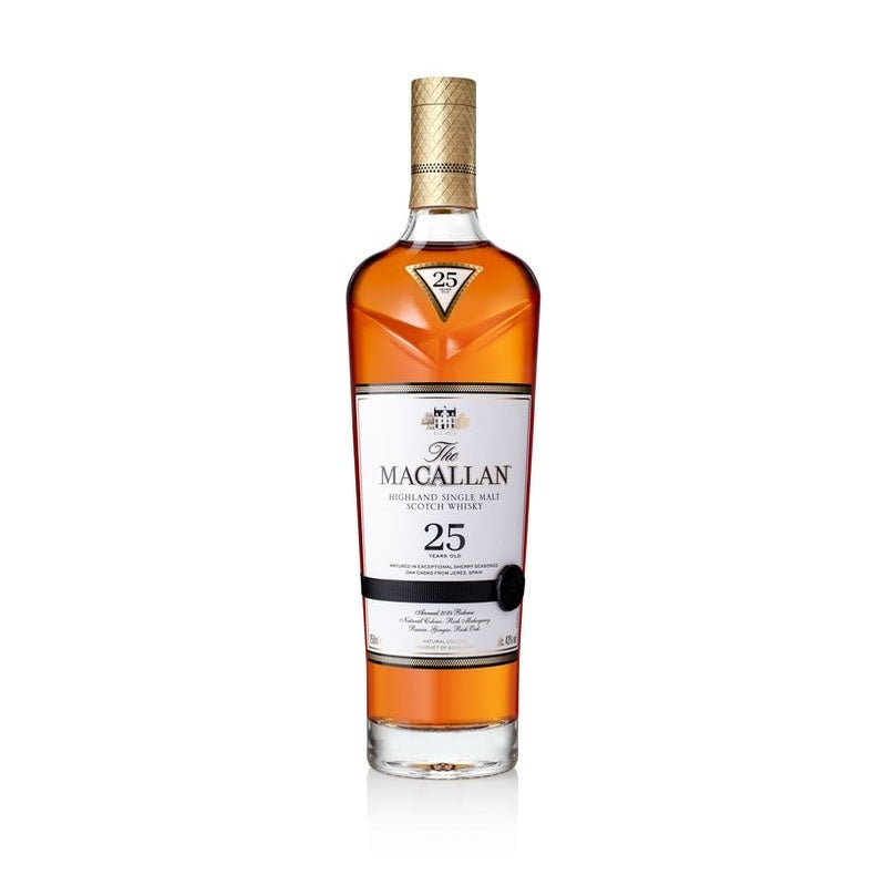 The Macallan 25 Year Old Sherry Oak Single Malt Whisky (750mL)