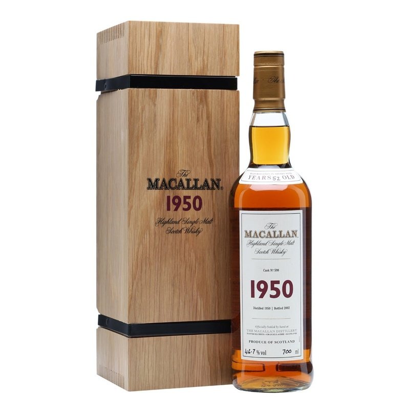The Macallan Fine & Rare 1950 52 Year Old Single Malt Whisky (750mL)