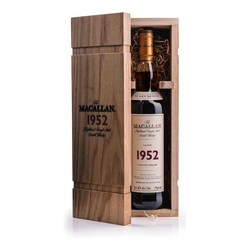 The Macallan Fine & Rare 1952 Cask 627 50 Year Old Single Malt Whisky