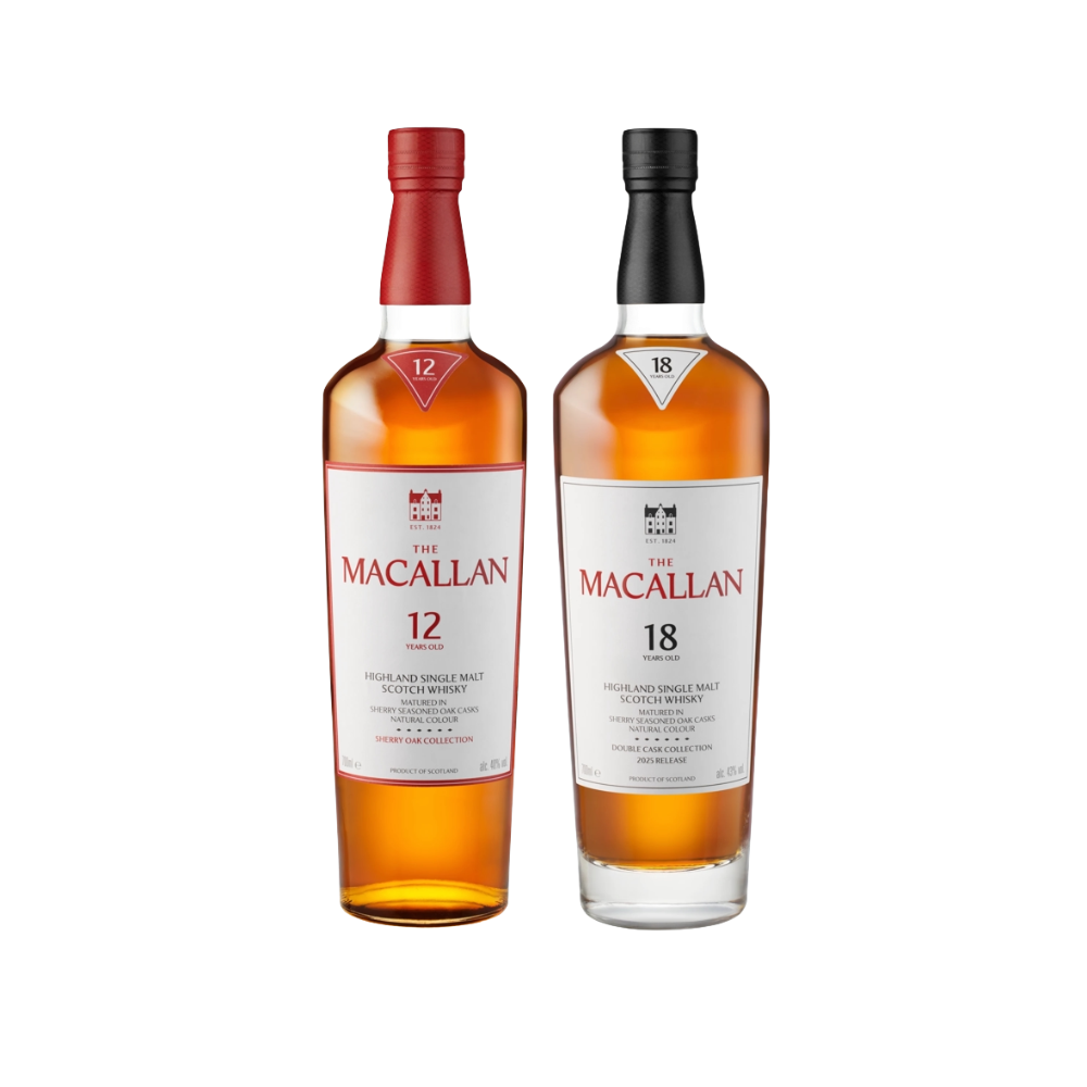 The Macallan Sherry 12 & 18 Bundle