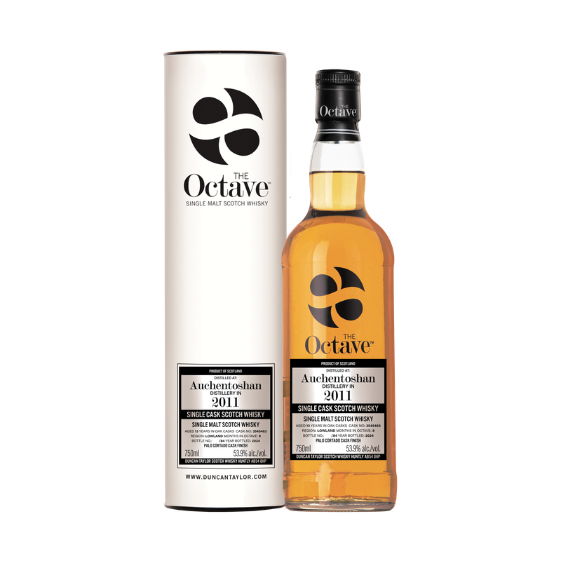 The Octave 13 Year Old Auchentoshan 2011 Single Cask Single Malt Scotch Whisky Cask #3545463