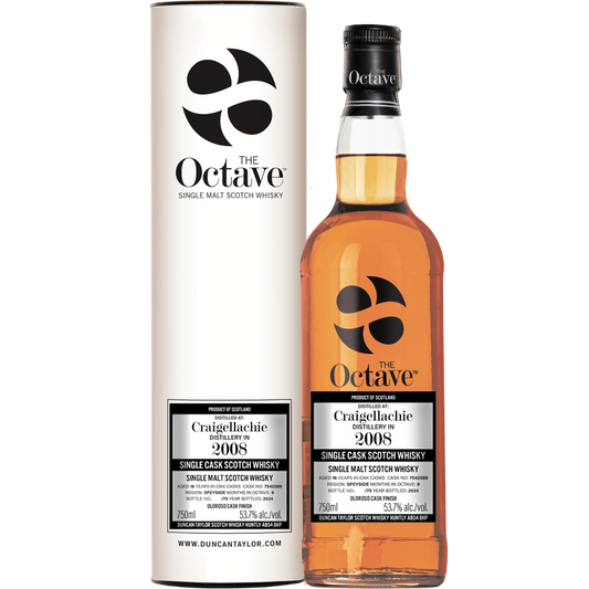 The Octave 16 Year Old Craigellachie 2008 Single Cask Single Malt Scotch Whisky Cask #7542089