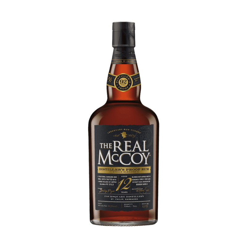 The Real McCoy 12 Year Old Distiller's Proof Single Blended Rum