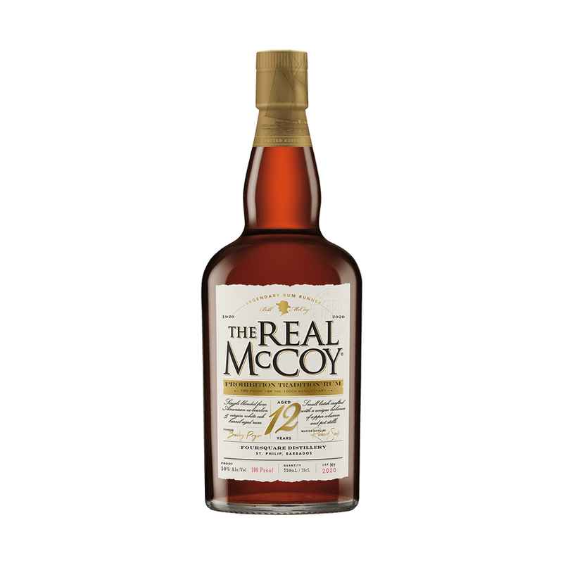 The Real McCoy 12 Year Old 'Prohibition Tradition' Single Blended Rum