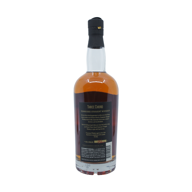 Three Chord Tennessee Straight Whiskey
