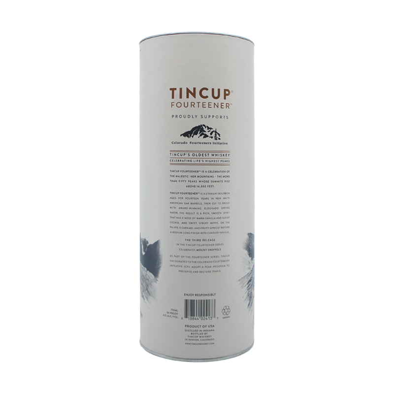 Tincup 'Fourteener' 14 Year Old Bourbon Whiskey