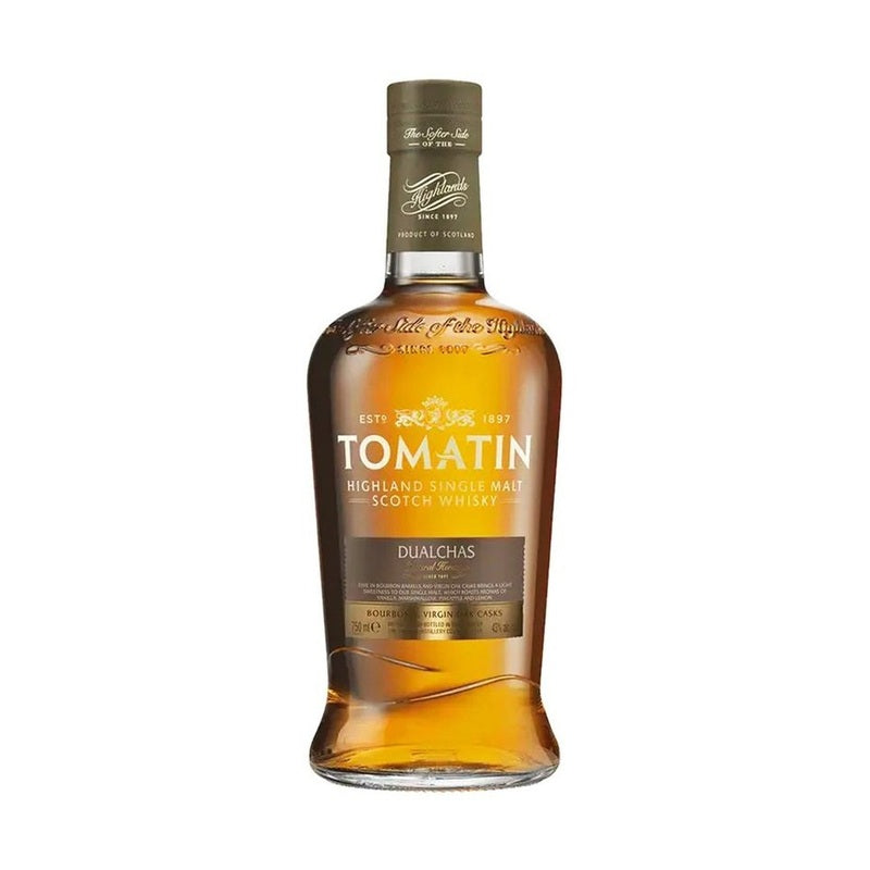 Tomatin Dualchas Bourbon & Virgin Oak Casks Highland Single Malt Scotch Whisky