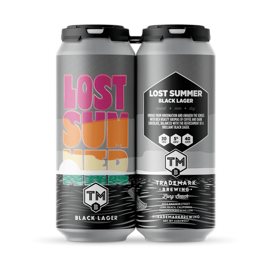 Trademark Brewing "Lost Summer" Black Lager (4 Pack)