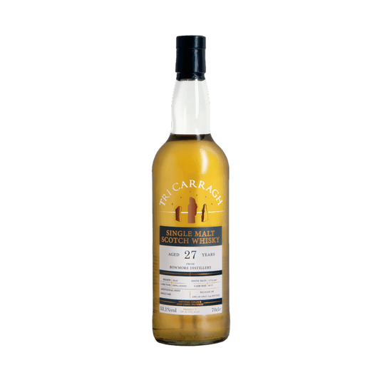 Tri Carragh Bowmore 27 Year Old Single Malt Scotch