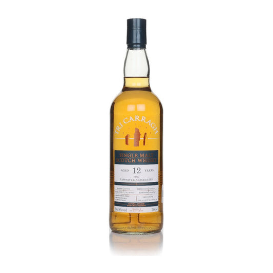 Tri Carragh Tamnavulin 12 Year Old Single Malt Scotch Whisky 700mL