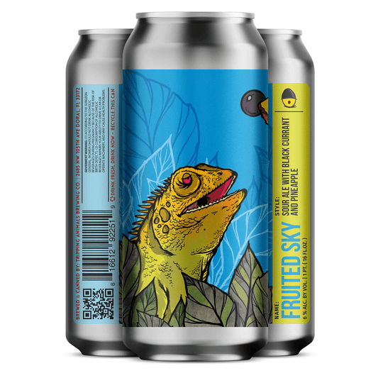 Tripping Animals Brewing Co. 'Fruited Sky' Sour Ale Beer 4-Pack