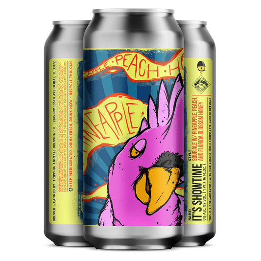 Tripping Animals Brewing Co. 'It's Showtime' Sour Ale Beer 4-Pack