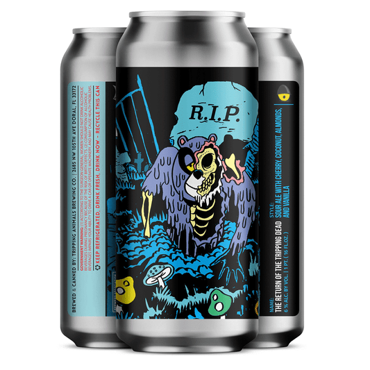 Tripping Animals Brewing Co. 'The Return Of The Tripping Dead' Sour Ale Beer 4-Pack