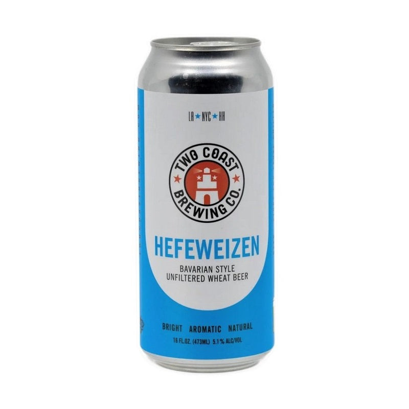 Two Coast Brewing Co. Hefeweizen Bavarian Style Wheat Beer 4-Pack