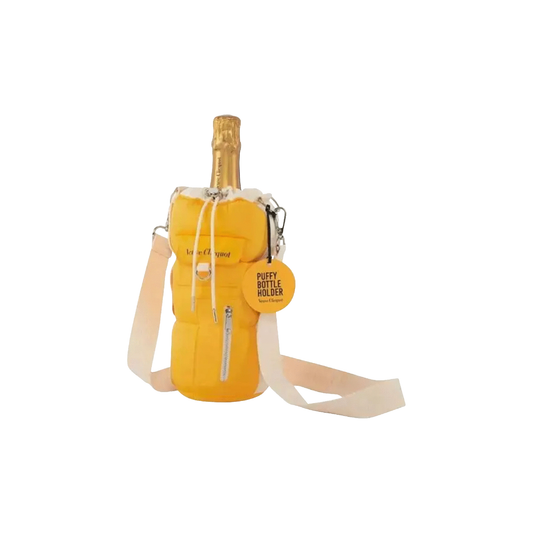 Veuve Clicquot Yellow Label Brut Champagne with Puffy Bottle Holder 750ml