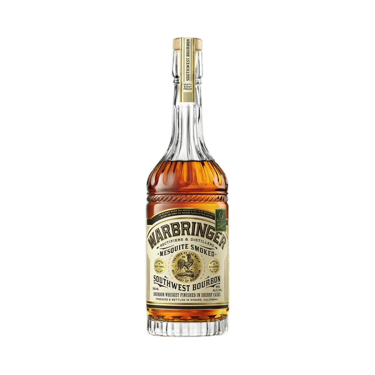 Warbringer Mesquite Smoked Southwest Bourbon 750ml