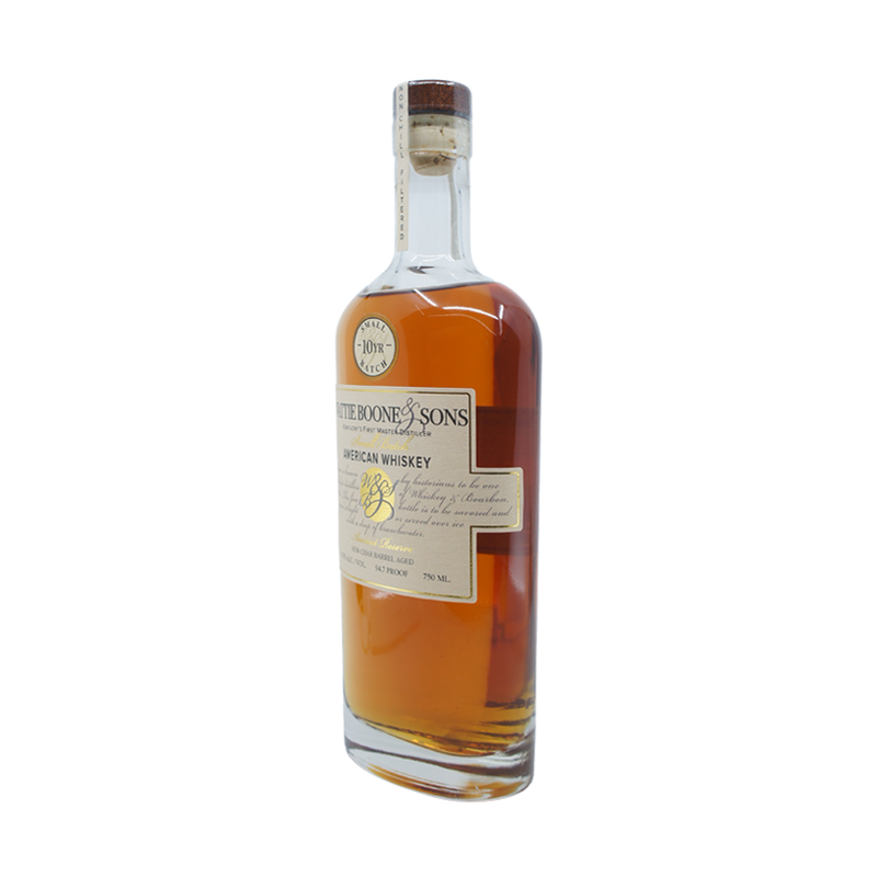 Wattie Boone & Sons 10 Year Old Small Batch American Whiskey
