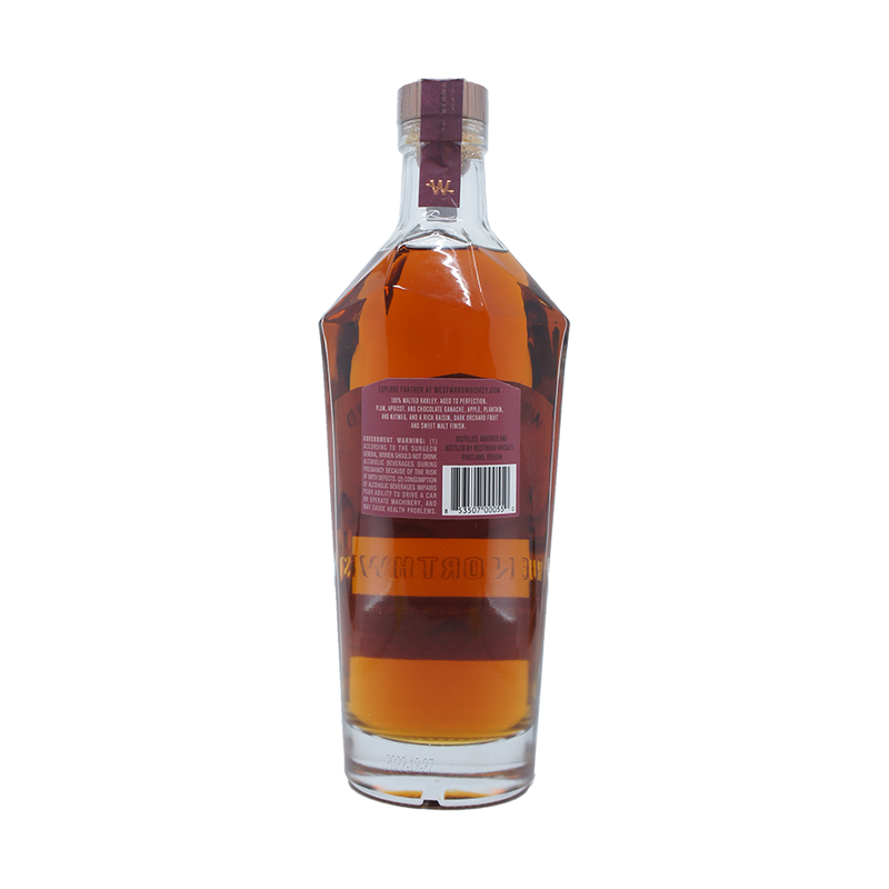 Westward American Pinot Noir Cask Single Malt Whiskey