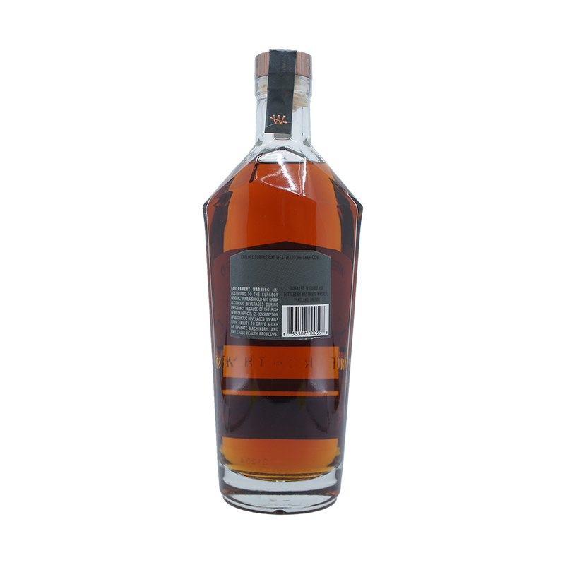 Westward American Single Malt Stout Cask Private Selection Single Barrel Whiskey