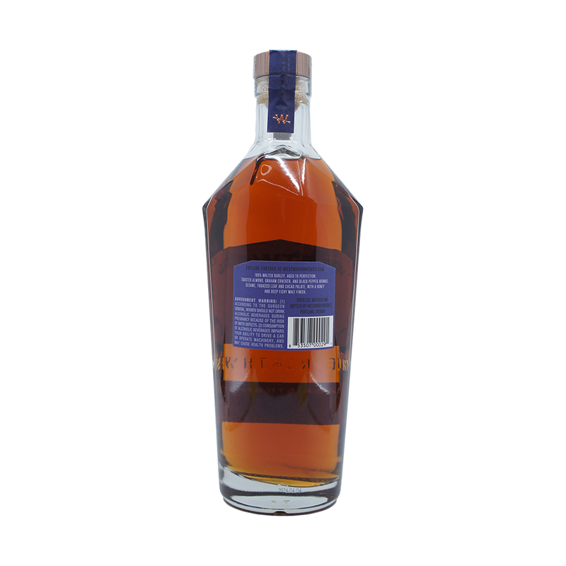 Westward Cask Strength American Single Malt Whiskey