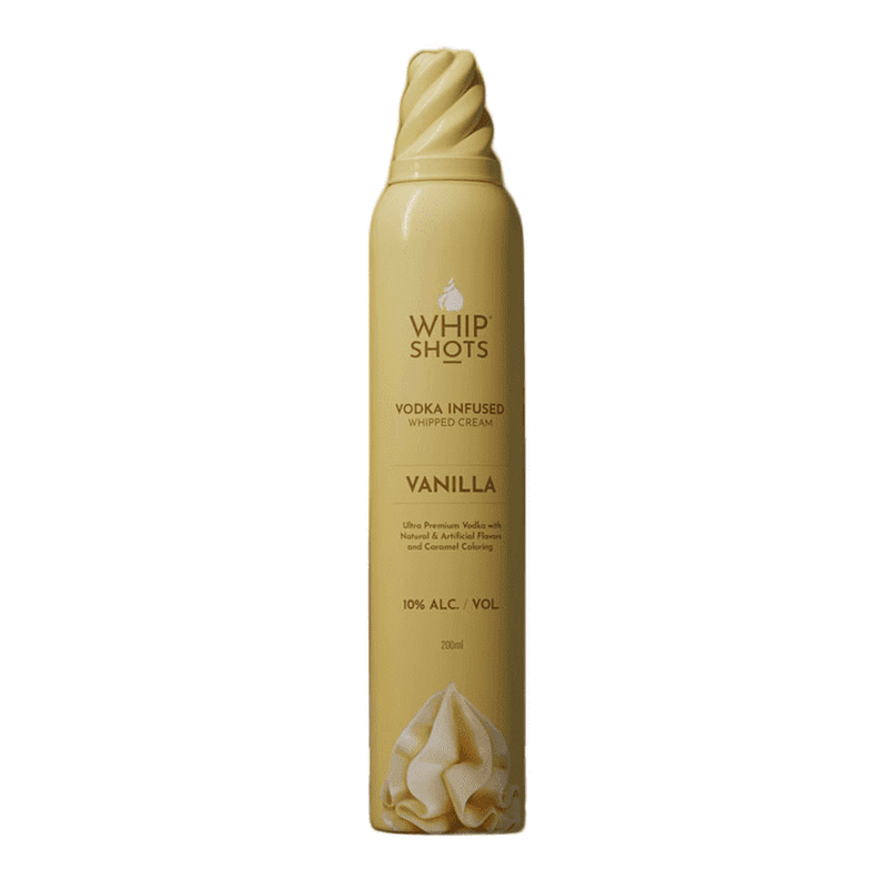 Whipshots Vanilla Vodka Infused Whipped Cream (200ml)