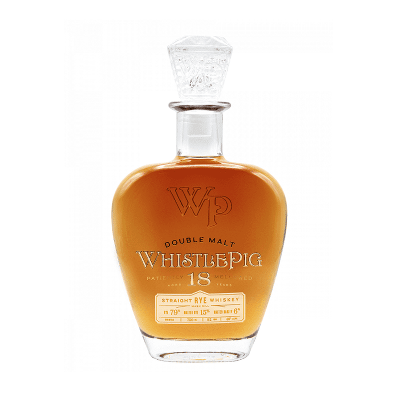 Whistle Pig 18 YO Double Malt Rye Whiskey - 4th Edition (750mL)