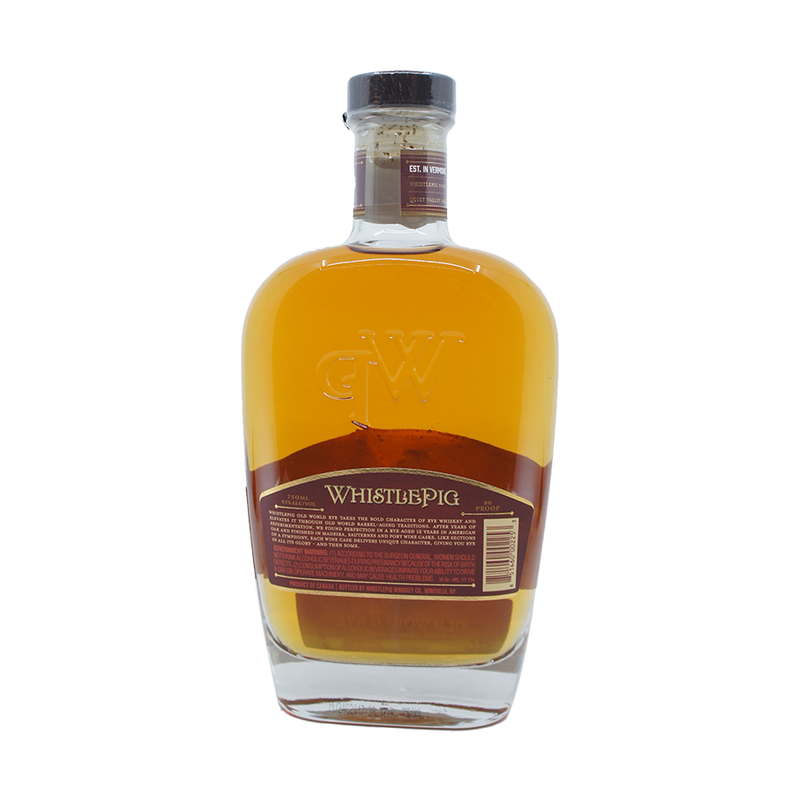 WhistlePig Old World Rye 12 Year Old Straight Rye Whiskey