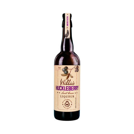 Willie's Huckleberry Sweet Cream Liqueur 750ml