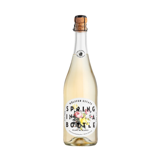Wolffer Estate Spring in a Bottle Blanc De Blancs Sparkling Non Alcoholic Wine