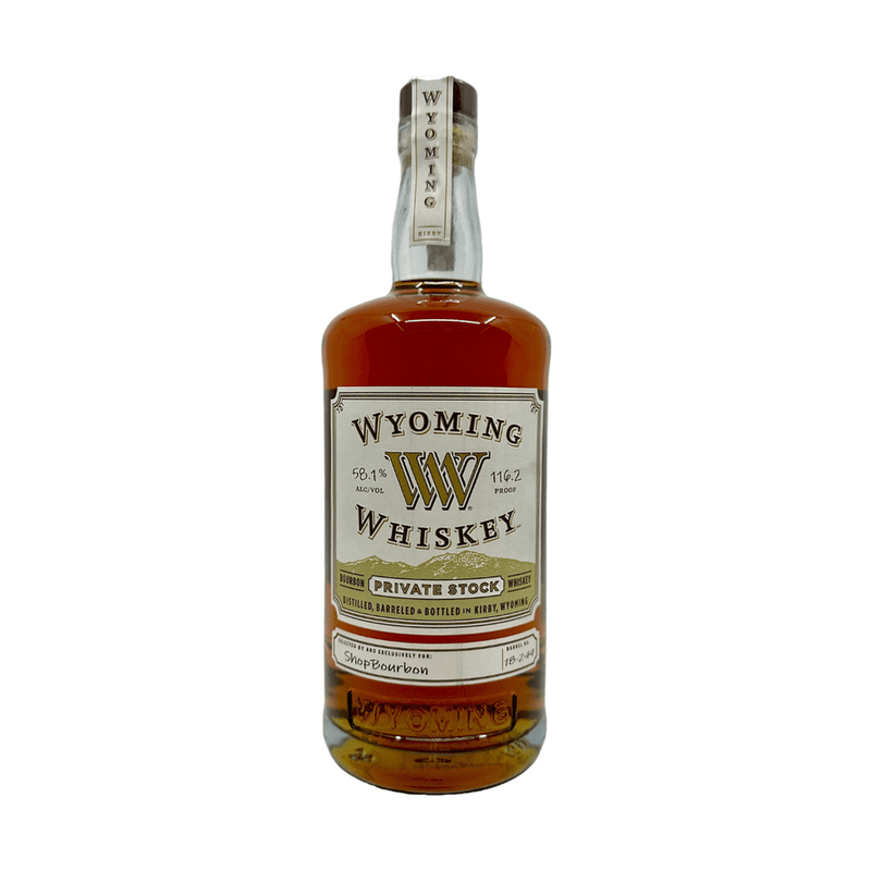 Wyoming Whiskey Single Barrel Private Selection