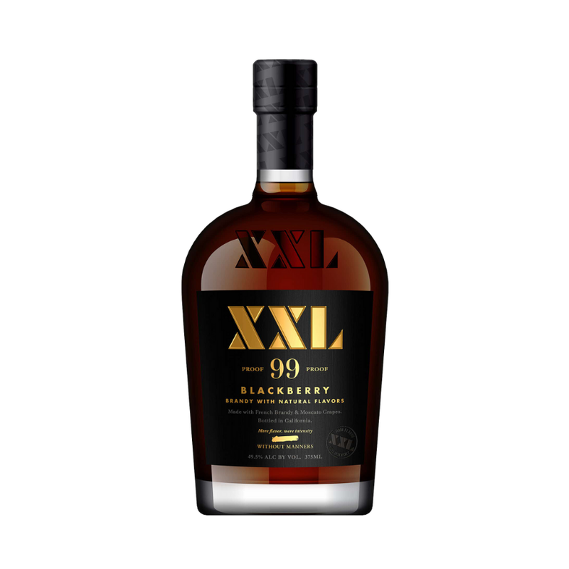 XXL 99 Proof Blackberry Flavored Brandy (375ml)