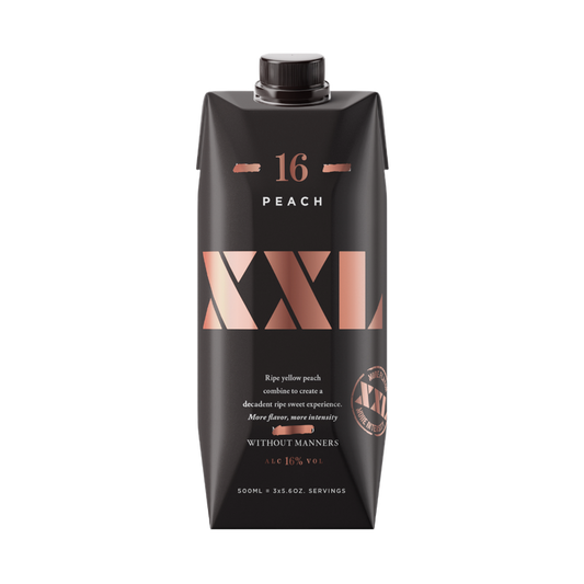 XXL Peach Moscato Flavored Wine (500ml)