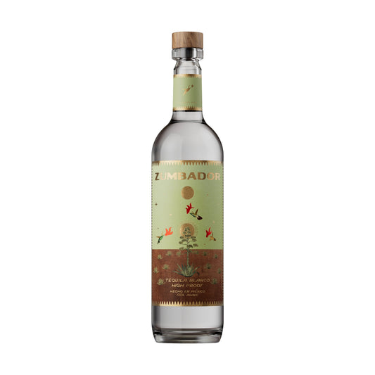 Zumbador Tequila Blanco High Proof 750ml